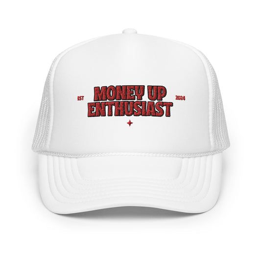 WHITE MUE ORIGINAL TRUCKER HAT