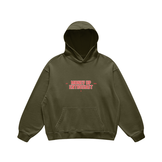 MUE HOODIE - OLIVE GREEN