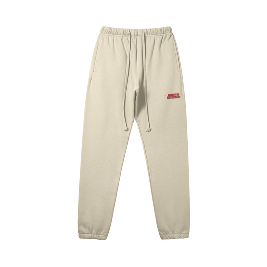 MUE SWEATPANTS - RICE APRICOT