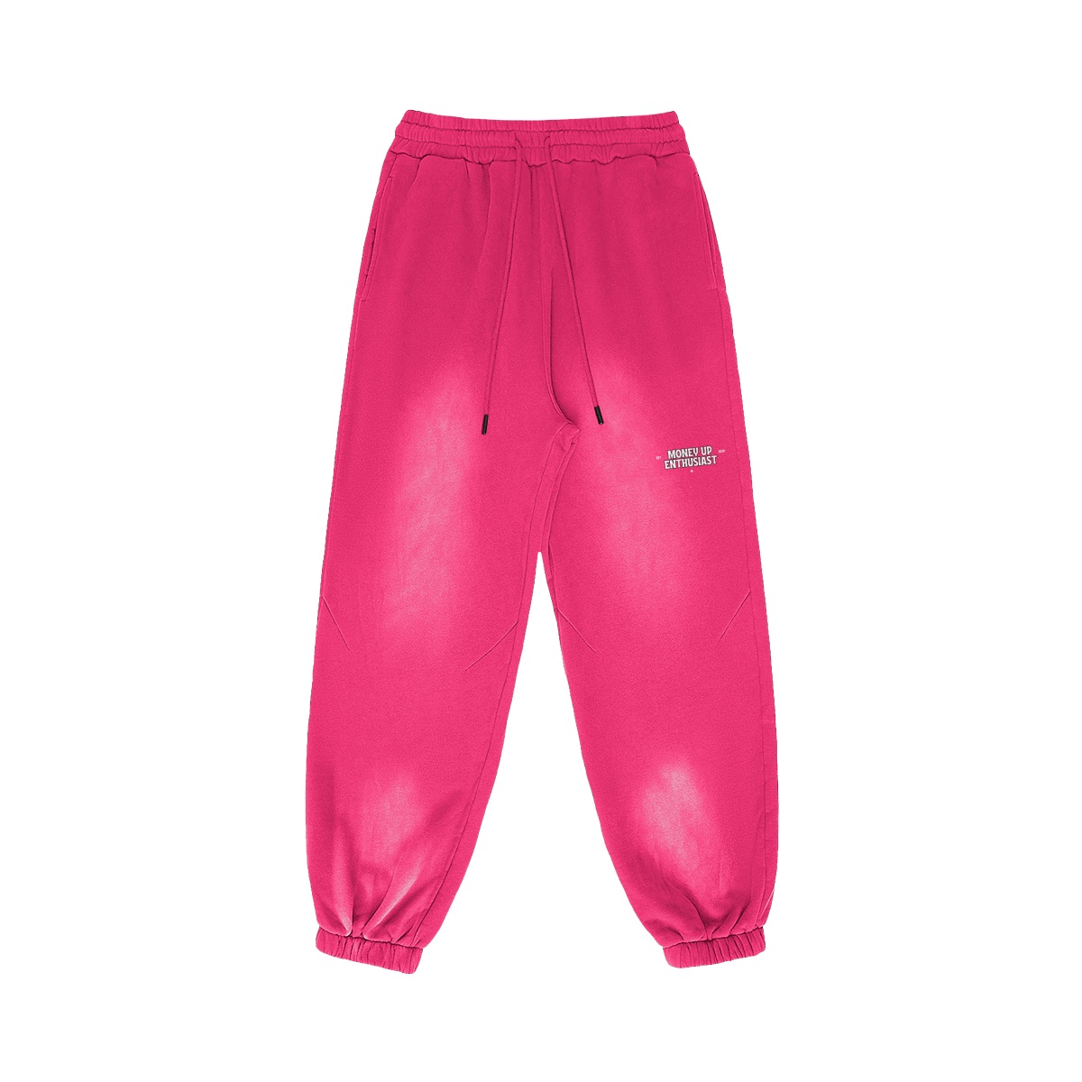 MUE FADED SWEATPANTS - PINK