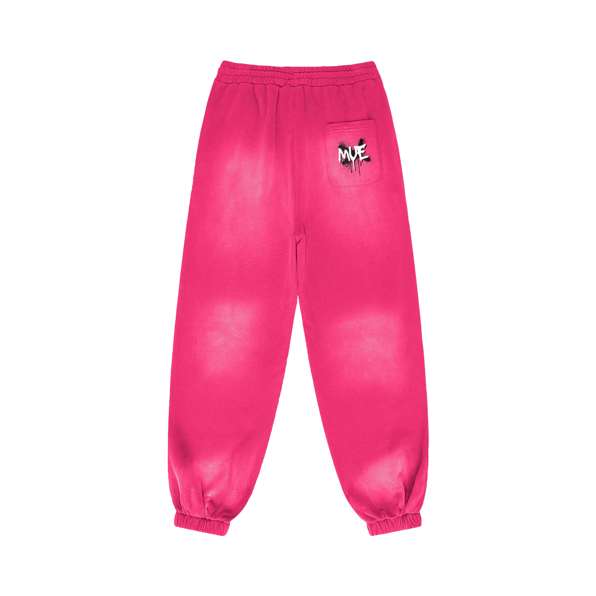 MUE FADED SWEATPANTS - PINK